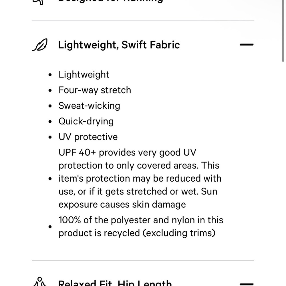 lululemon UV-Protective Cinch-Waist Running Jacket - Picture 5 of 7